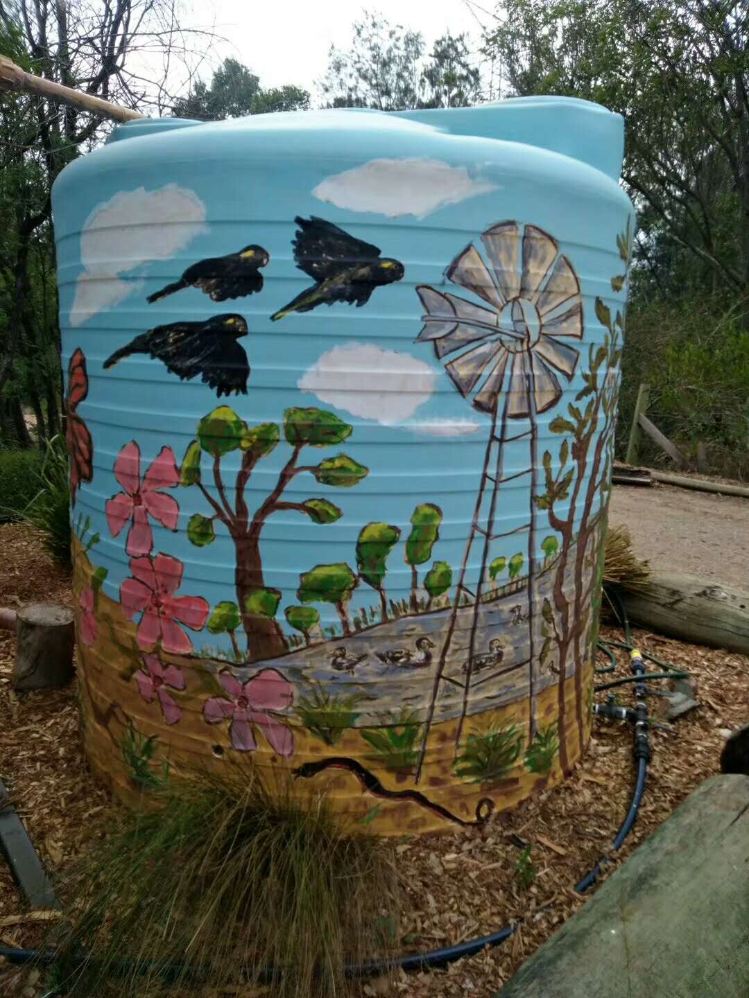 湿地储水罐